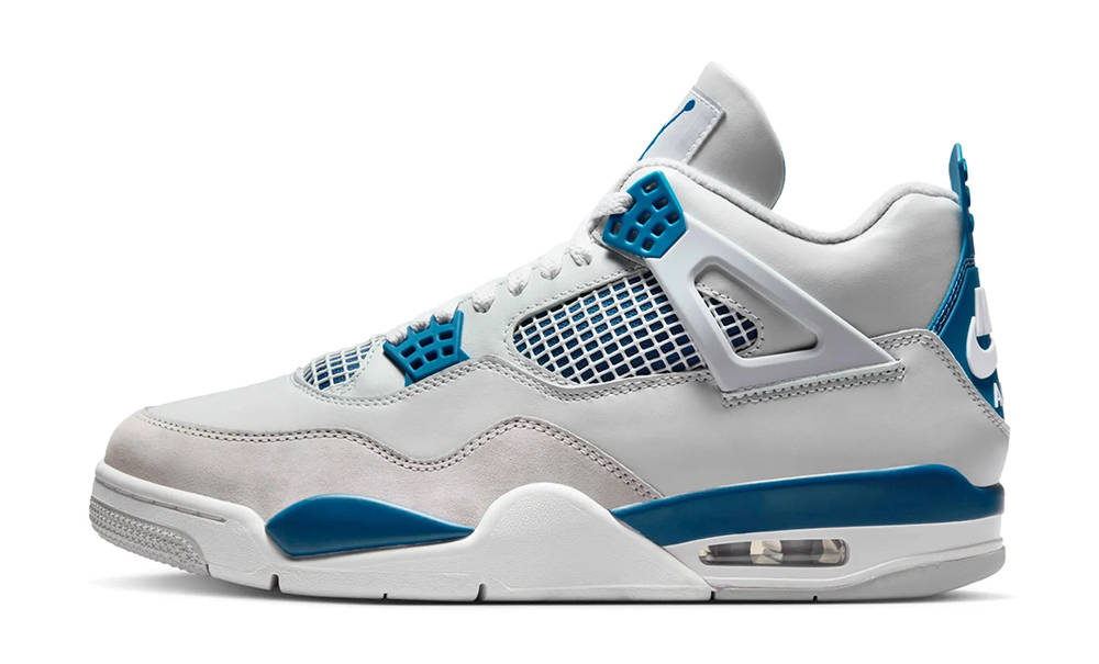 Кросівки чоловічі Jordan 4 Retro Military Blue (2024) (FV5029-141) — фото 1