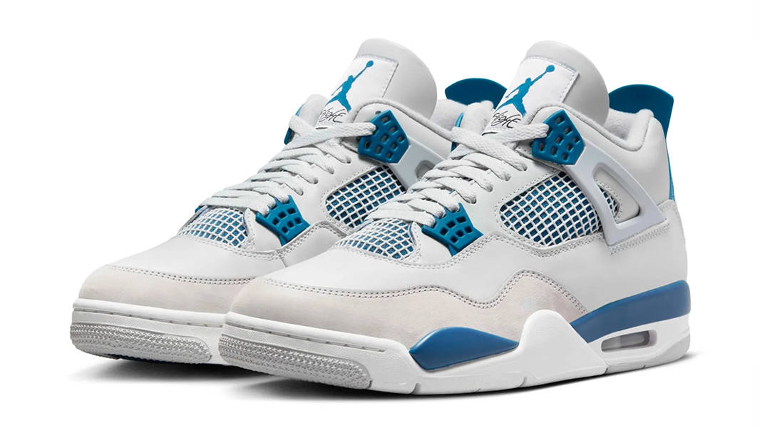 Кросівки чоловічі Jordan 4 Retro Military Blue (2024) (FV5029-141) — фото 3