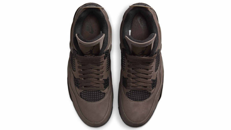 Кросівки чоловічі Jordan 4 Retro Cave Stone Brown (FV5029-200) — фото 4