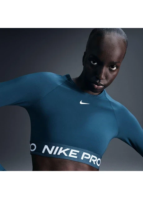 Кофта жіночі Nike Pro Blue (FV5484-478) — фото 2