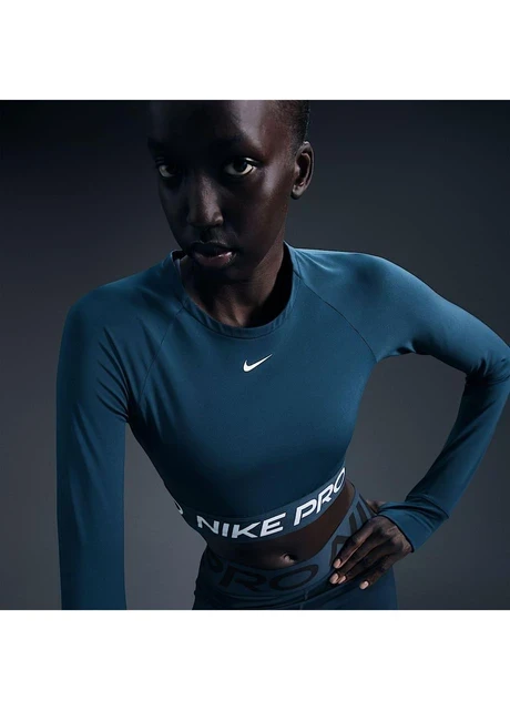 Кофта жіночі Nike Pro Blue (FV5484-478) — фото 3