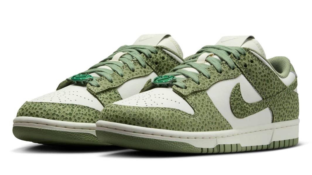 Кросівки жіночі Nike Dunk Low Green/White (FV6516-300) — фото 3