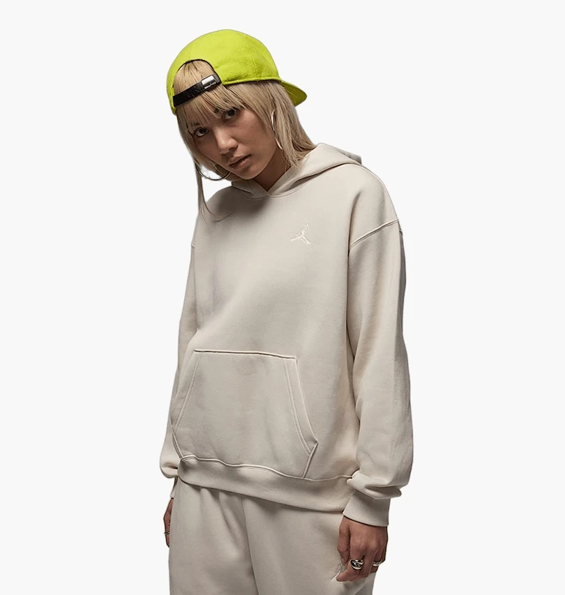Кофта жіночі Jordan Brooklyn Fleece Beige (FV7071-104) — фото 1
