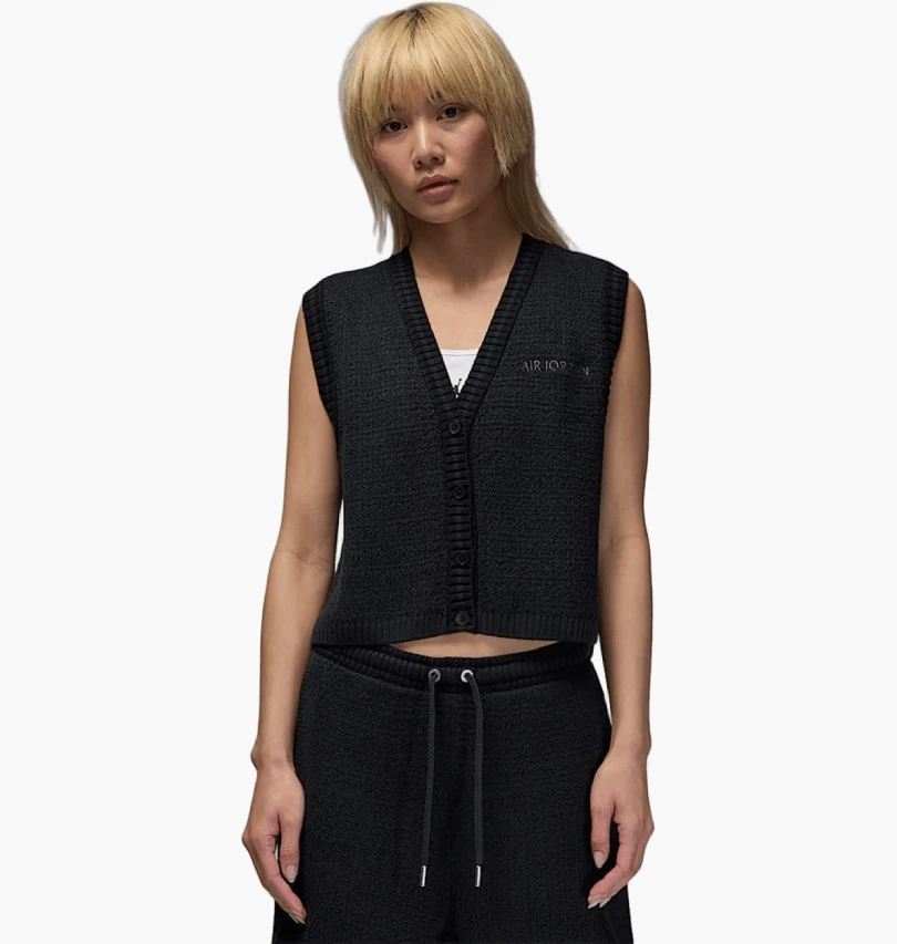 Жилетка жіноча Jordan Knit Vest Black (FV7113-045) — фото 1