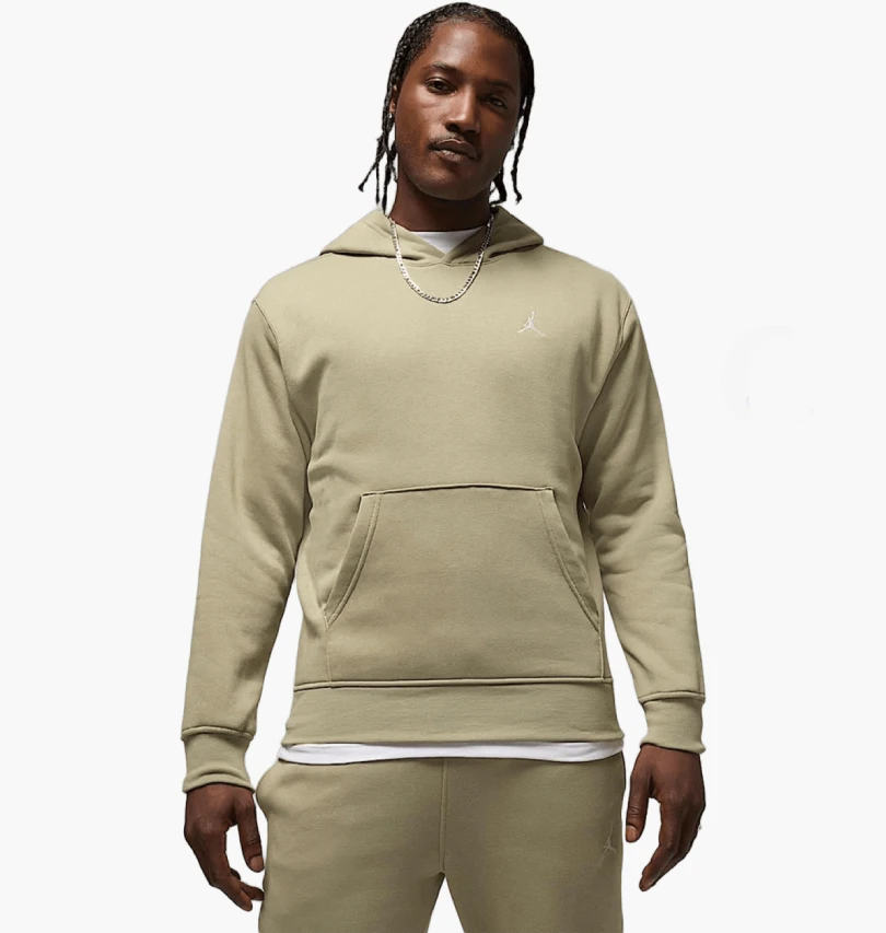 Кофта чоловіча Jordan Air Jordan Brooklyn Fleece Olive (FV7281-205) — фото 1