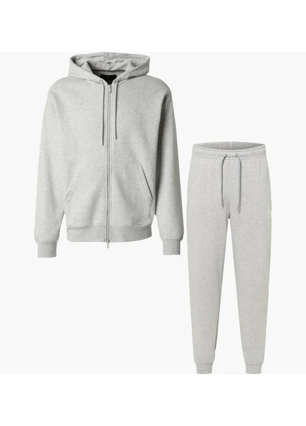 Спортивний костюм чоловічий Nike Brooklyn Fleece Grey (FV7289-050__FV7277-050) — фото 1