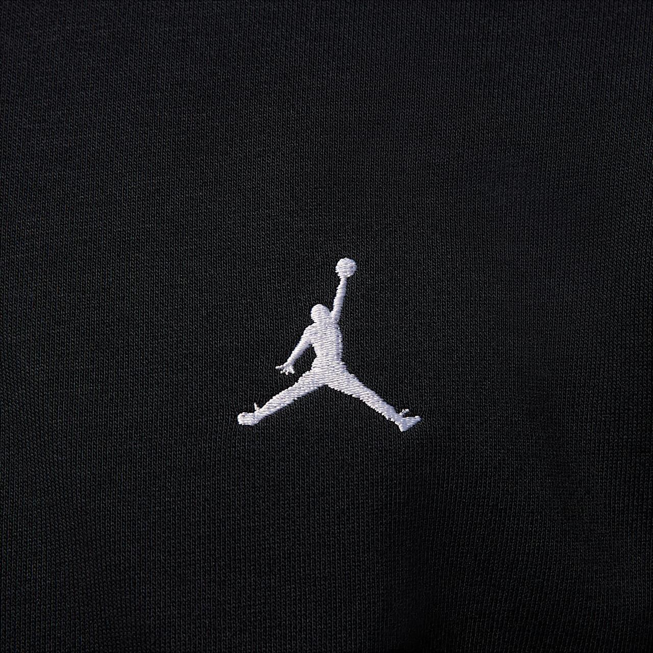 Толстовка чоловіча Air Jordan Ovs Fz Black без флісу — фото 5