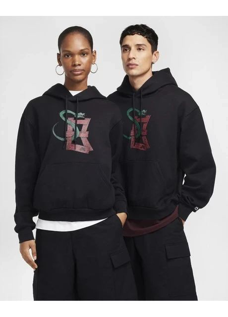 Кофта унісекс Nike Sb Skate Fleece Pullover Hoodie Black (FV7400-010) — фото 3