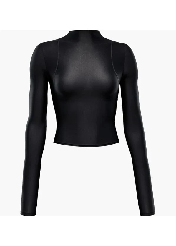 Кофта жіночі Nike Zenvy Dri-Fit Long-Sleeve Sheer Top (FV7915-010) — фото 1