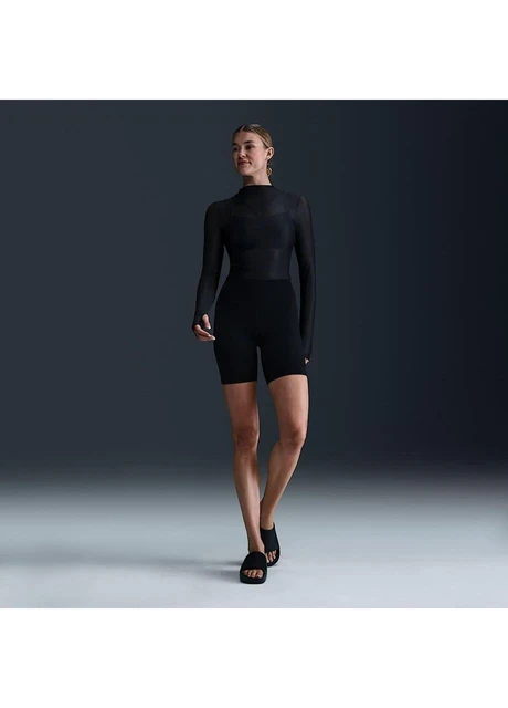 Кофта жіночі Nike Zenvy Dri-Fit Long-Sleeve Sheer Top (FV7915-010) — фото 6