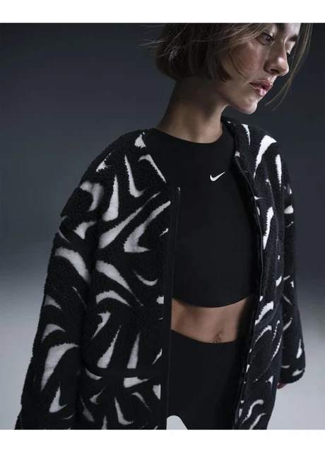 Куртка жіноча Nike Sportswearloose Jacket Black (FV8025-010) — фото 5