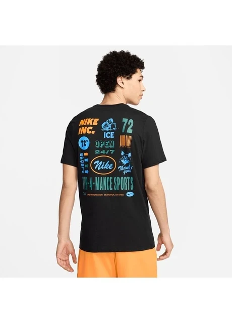 Футболка чоловіча Nike Df Tee Black (FV8366-010) — фото 4