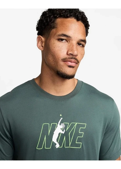 Футболка чоловіча Nike Men's Dri-Fit Tennis (FV8434-338) — фото 4