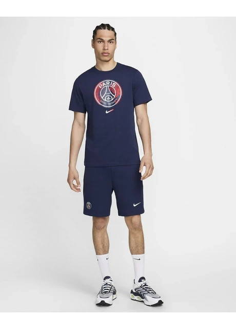 Футболка чоловіча Nike Psg 24/25 Crest Blue (FV8558-410) — фото 5