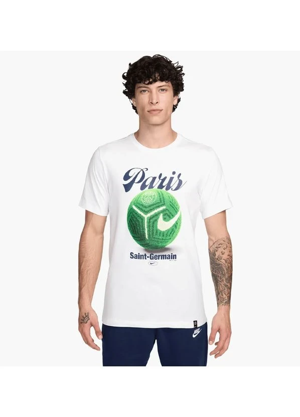 Футболка чоловіча Nike Psg Nk Hm Field Ss White (FV8559-121) — фото 1