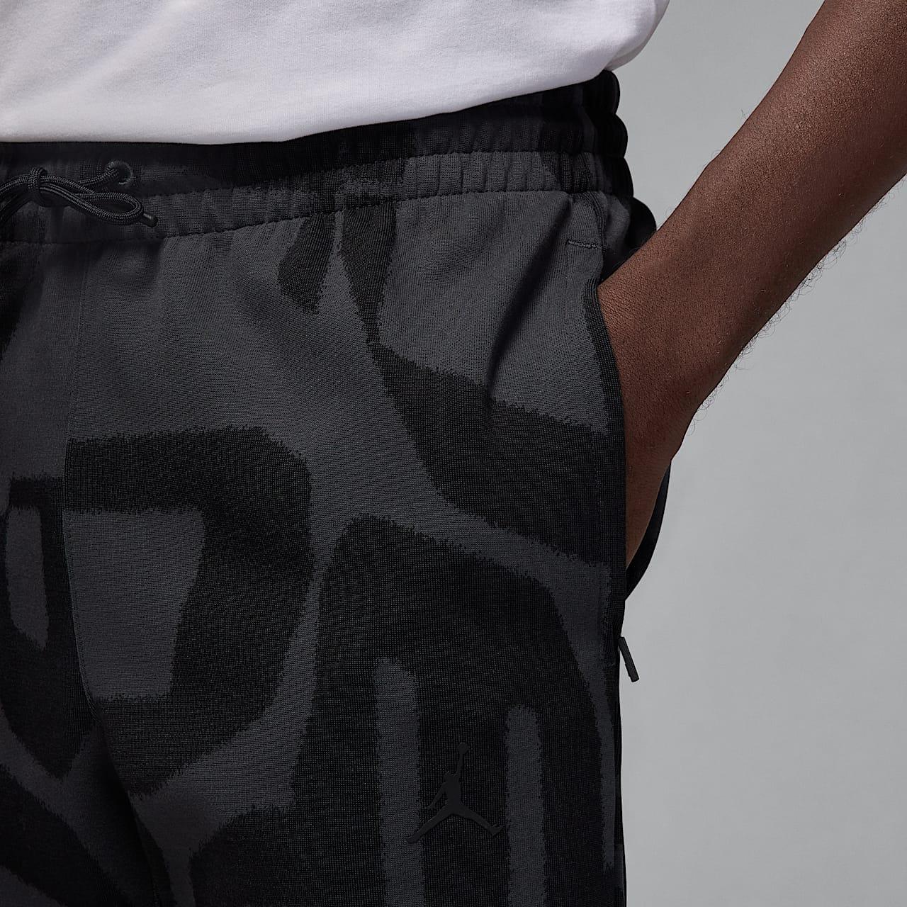 Брюки чоловічі Jordan Sport Hoop Fleece Black/Grey (FV8622-010) — фото 4