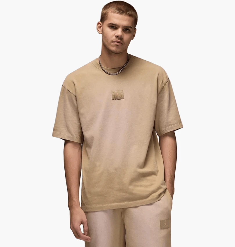 Футболка чоловіча Jordan Flight Essentials 85 Beige (FZ1914-257) — фото 1