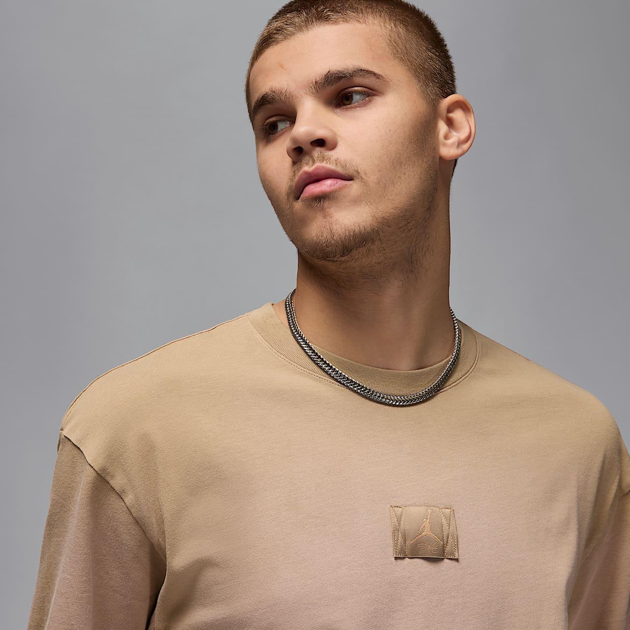 Футболка чоловіча Jordan Flight Essentials 85 Beige (FZ1914-257) — фото 4