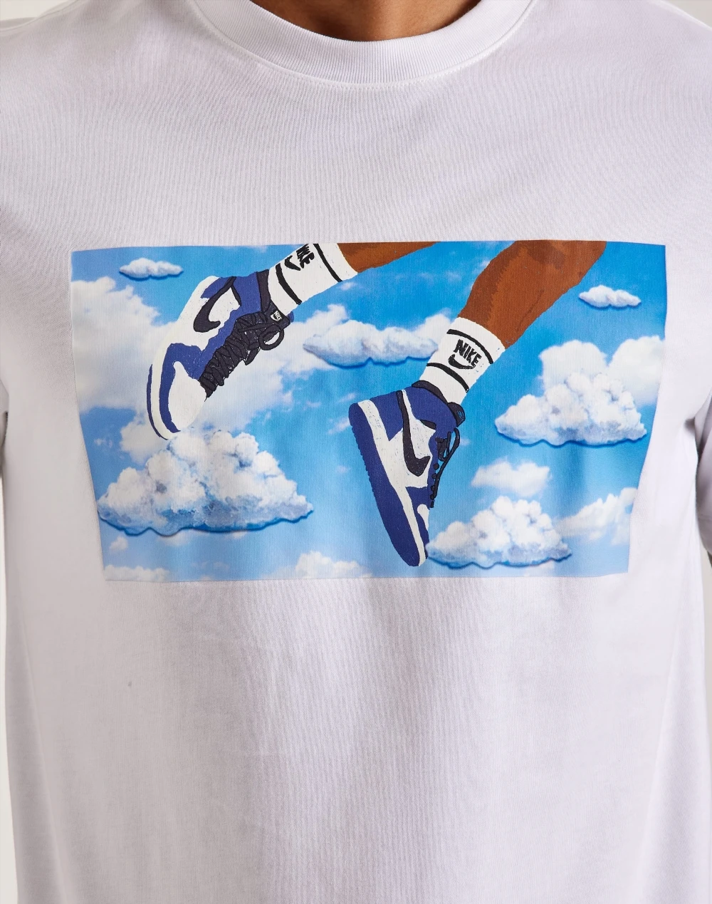 Футболка чоловіча Jordan Flight Tee White (FZ1967-101) — фото 4