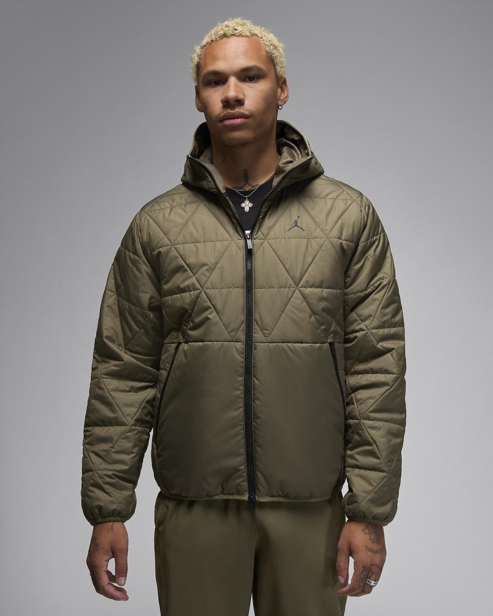 Куртка чоловіча Jordan Air M J Tf Sprt Stmt Mdwt Jkt Olive (FZ3162-222) — фото 3