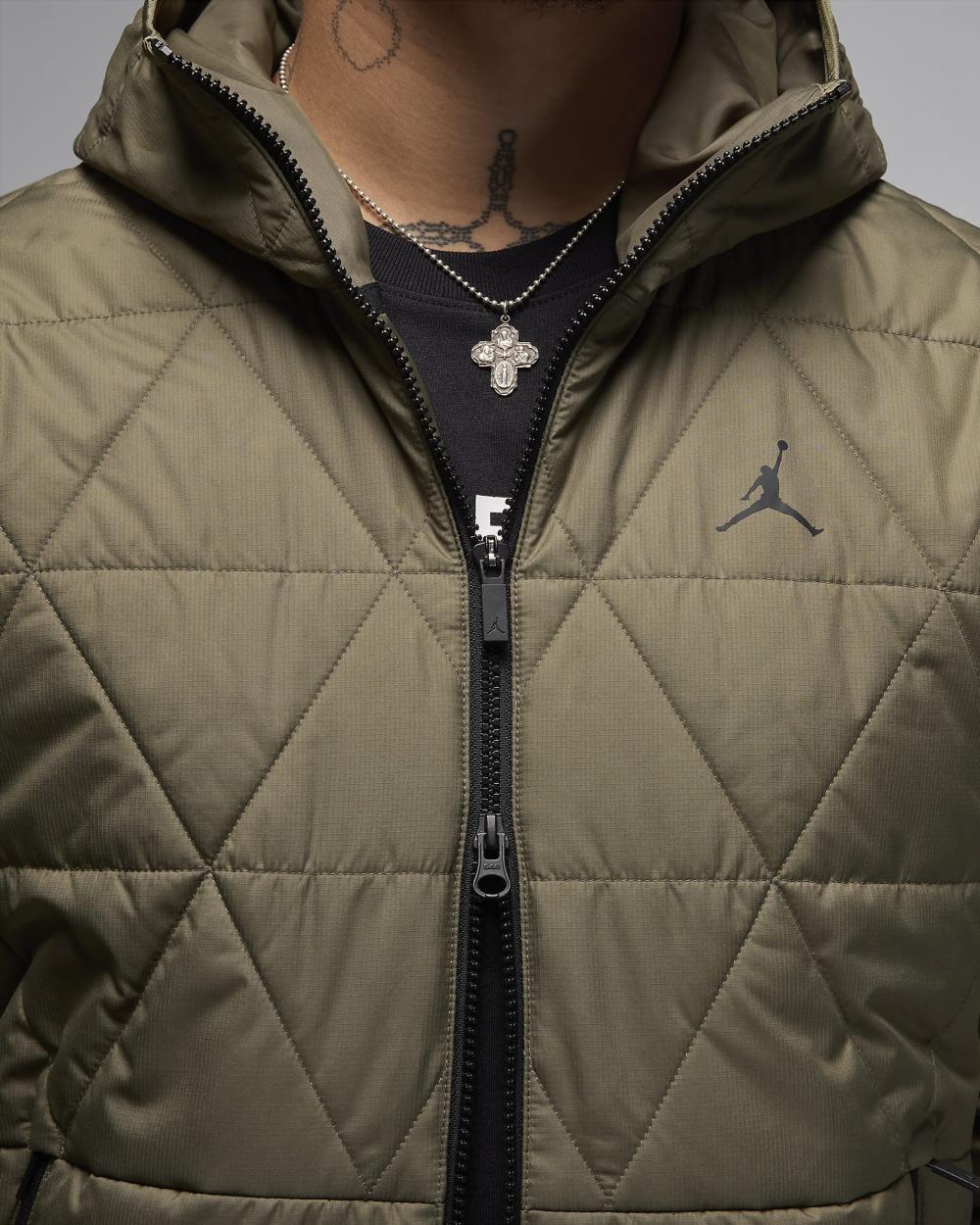 Куртка чоловіча Jordan Air M J Tf Sprt Stmt Mdwt Jkt Olive (FZ3162-222) — фото 6
