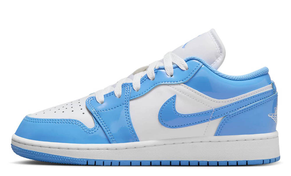 Air Jordan 1 Low GS 'UNC Patent' — фото 1