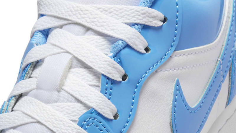 Air Jordan 1 Low GS 'UNC Patent' — фото 6