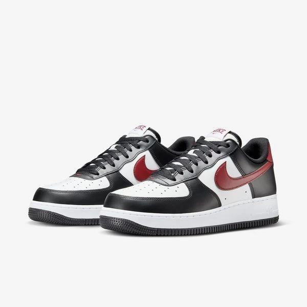 Кросівки чоловічі Nike Air Force 1 Low Black Red (FZ4615-001) — фото 3