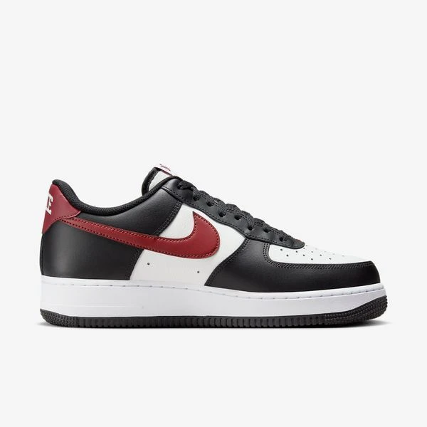 Кросівки чоловічі Nike Air Force 1 Low Black Red (FZ4615-001) — фото 4