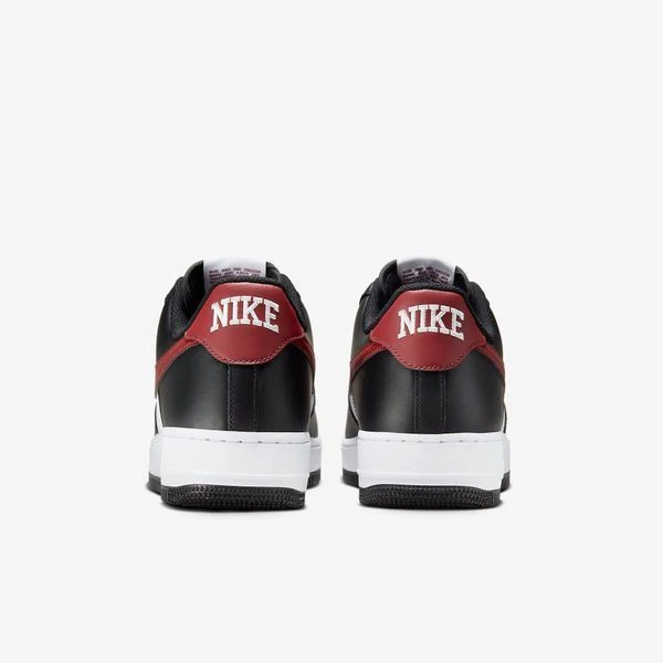 Кросівки чоловічі Nike Air Force 1 Low Black Red (FZ4615-001) — фото 6