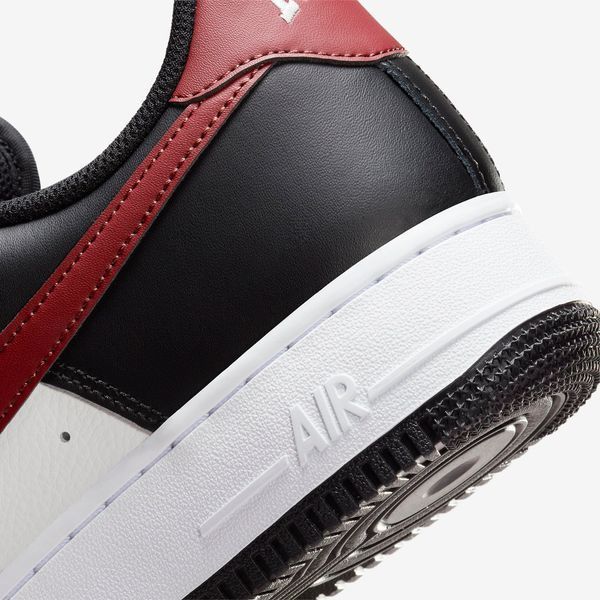Кросівки чоловічі Nike Air Force 1 Low Black Red (FZ4615-001) — фото 8