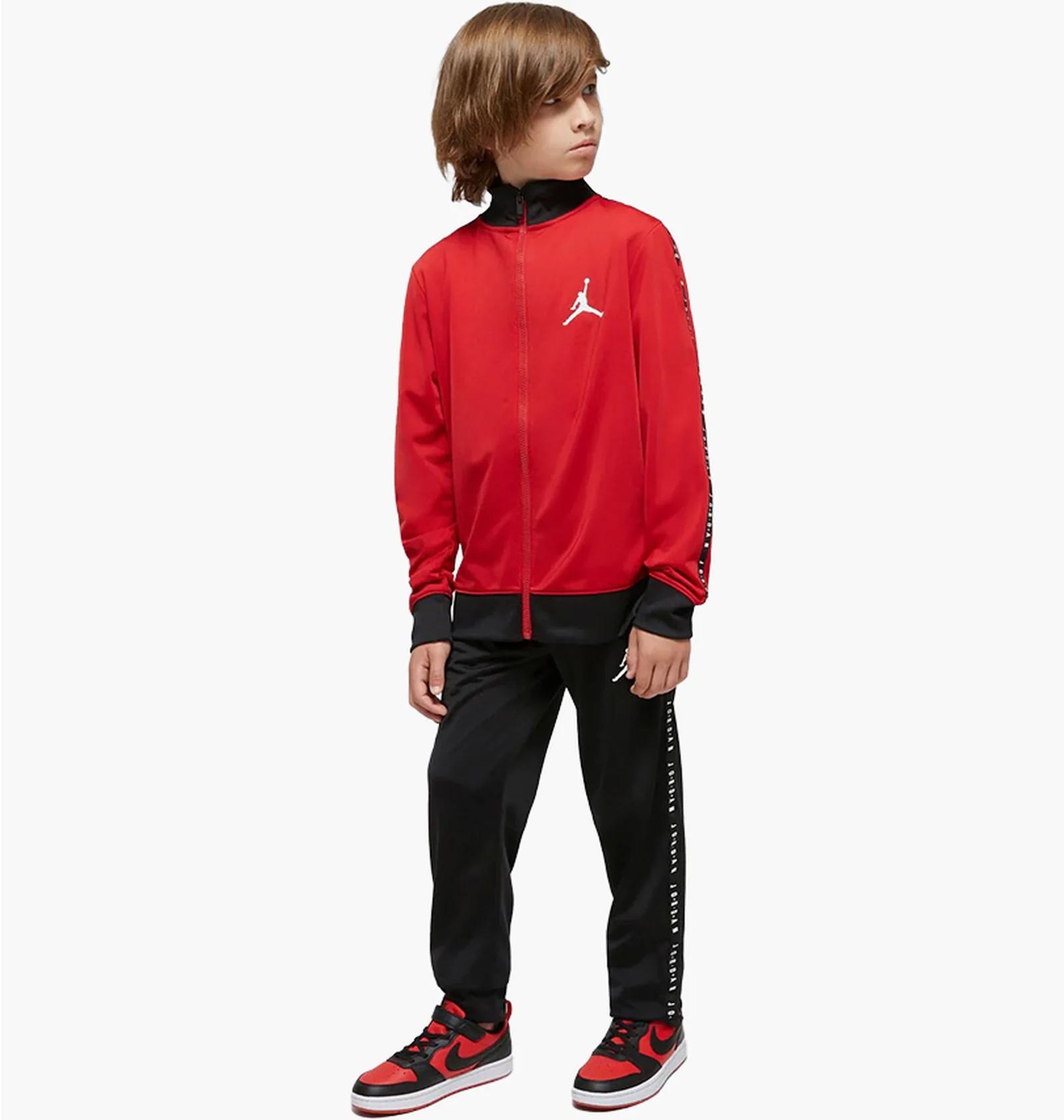 Спортивний костюм дитячий Jordan Jdn Tricot Set Red/Black (95A449-KR5) — фото 1