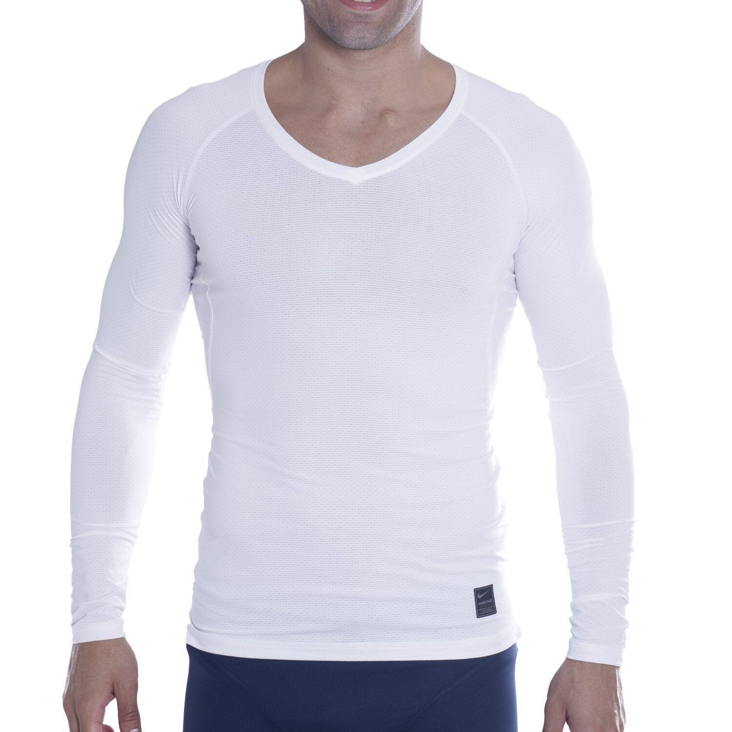 Кофта чоловіча Nike Gfa Hprcl Top Ls Comp Pr (927209-100) — фото 2