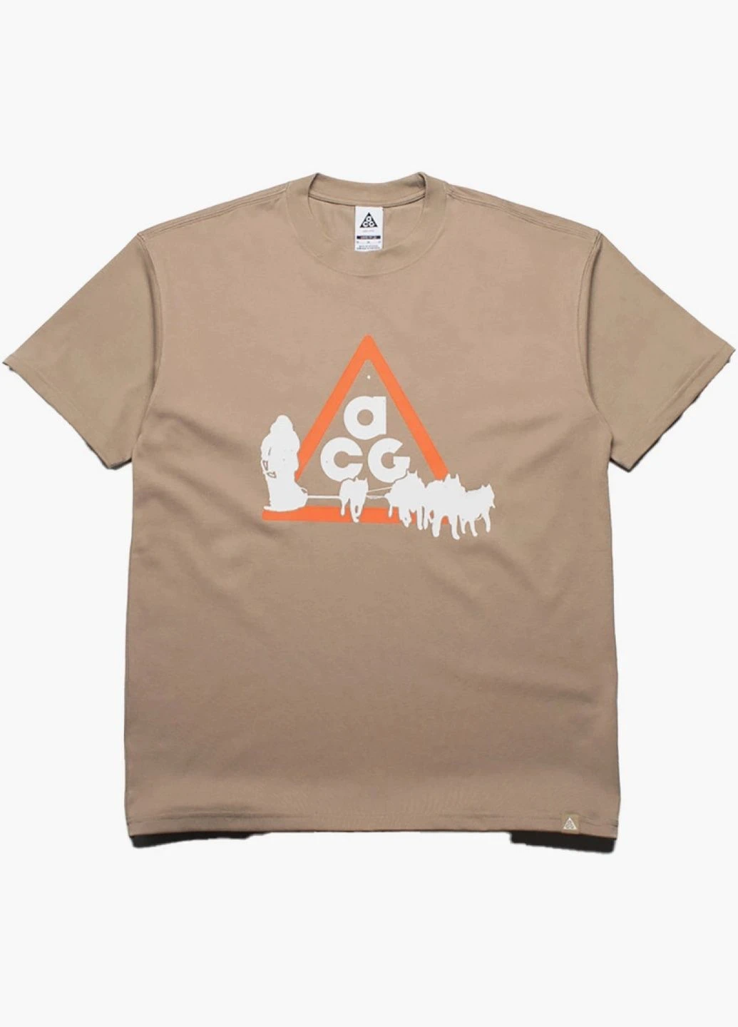 Футболка чоловіча Nike Acg Dog Sled Tee Brown (FZ5277-247) — фото 1