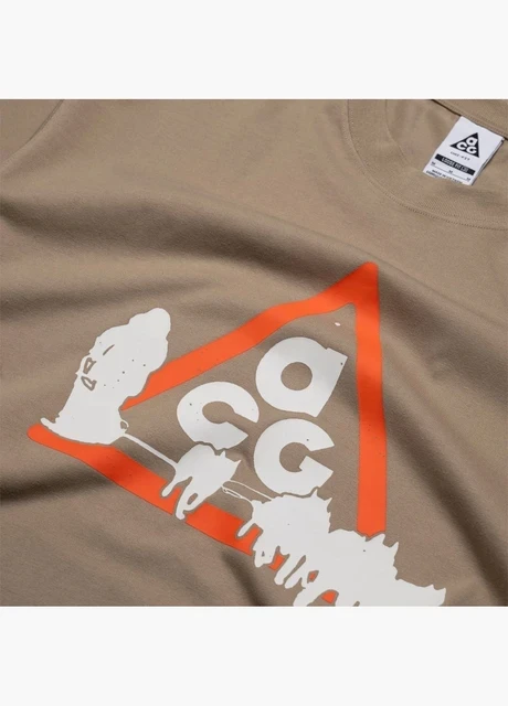 Футболка чоловіча Nike Acg Dog Sled Tee Brown (FZ5277-247) — фото 5