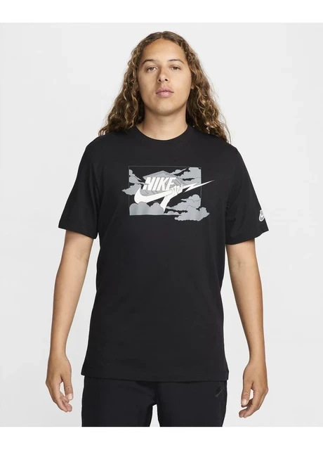 Футболка чоловіча Nike Club T-Shirt Black (FZ5419-010) — фото 3