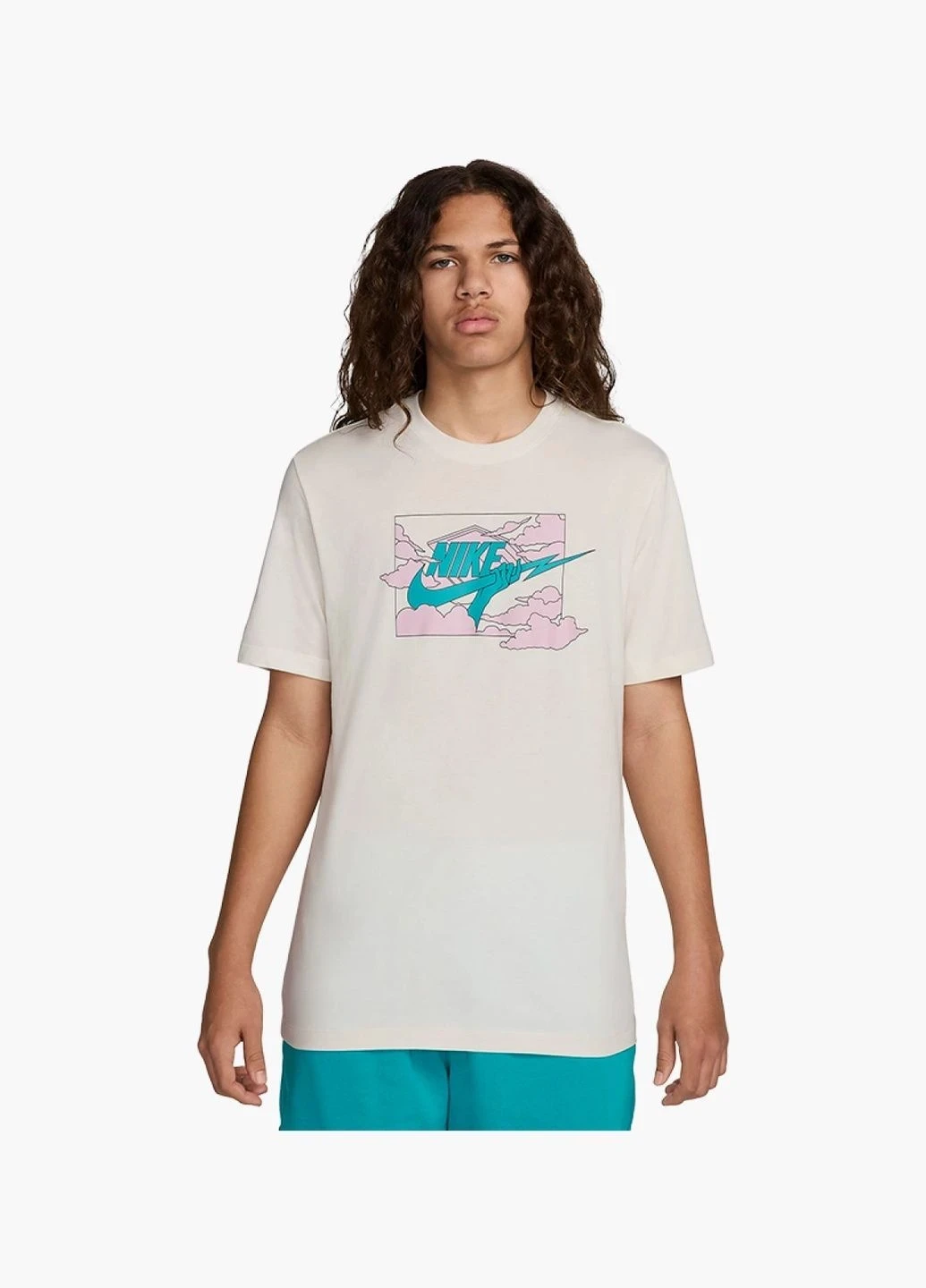 Футболка чоловіча Nike Nike T-Shirt Club Beige (FZ5419-133) — фото 1