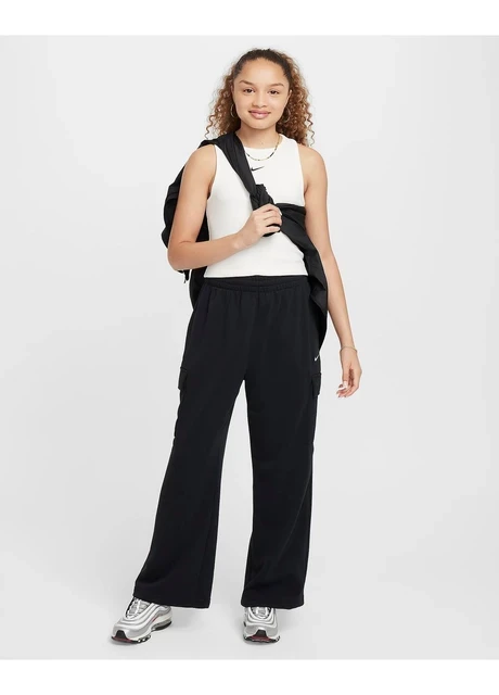 Брюки дитячі Nike G Nsw Df Flc Ovrszdpant Dnce (FZ5550-010) — фото 8