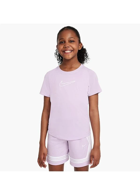 Футболка підліткова Nike One Fitted Dri-Fit Short-Sleeve Top (FZ5600-537) — фото 1