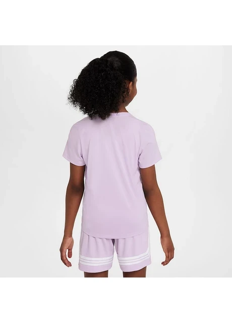 Футболка підліткова Nike One Fitted Dri-Fit Short-Sleeve Top (FZ5600-537) — фото 3