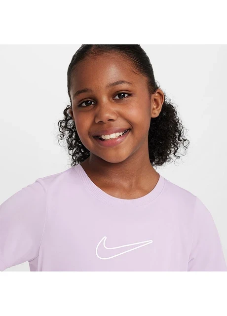 Футболка підліткова Nike One Fitted Dri-Fit Short-Sleeve Top (FZ5600-537) — фото 4