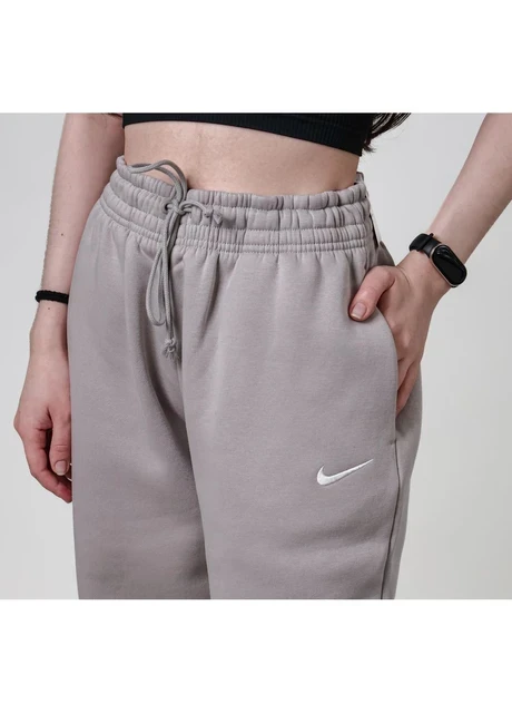 Брюки жіночі Nike Sportswear Phoenix Fleece Grey (FZ5996-009) — фото 5