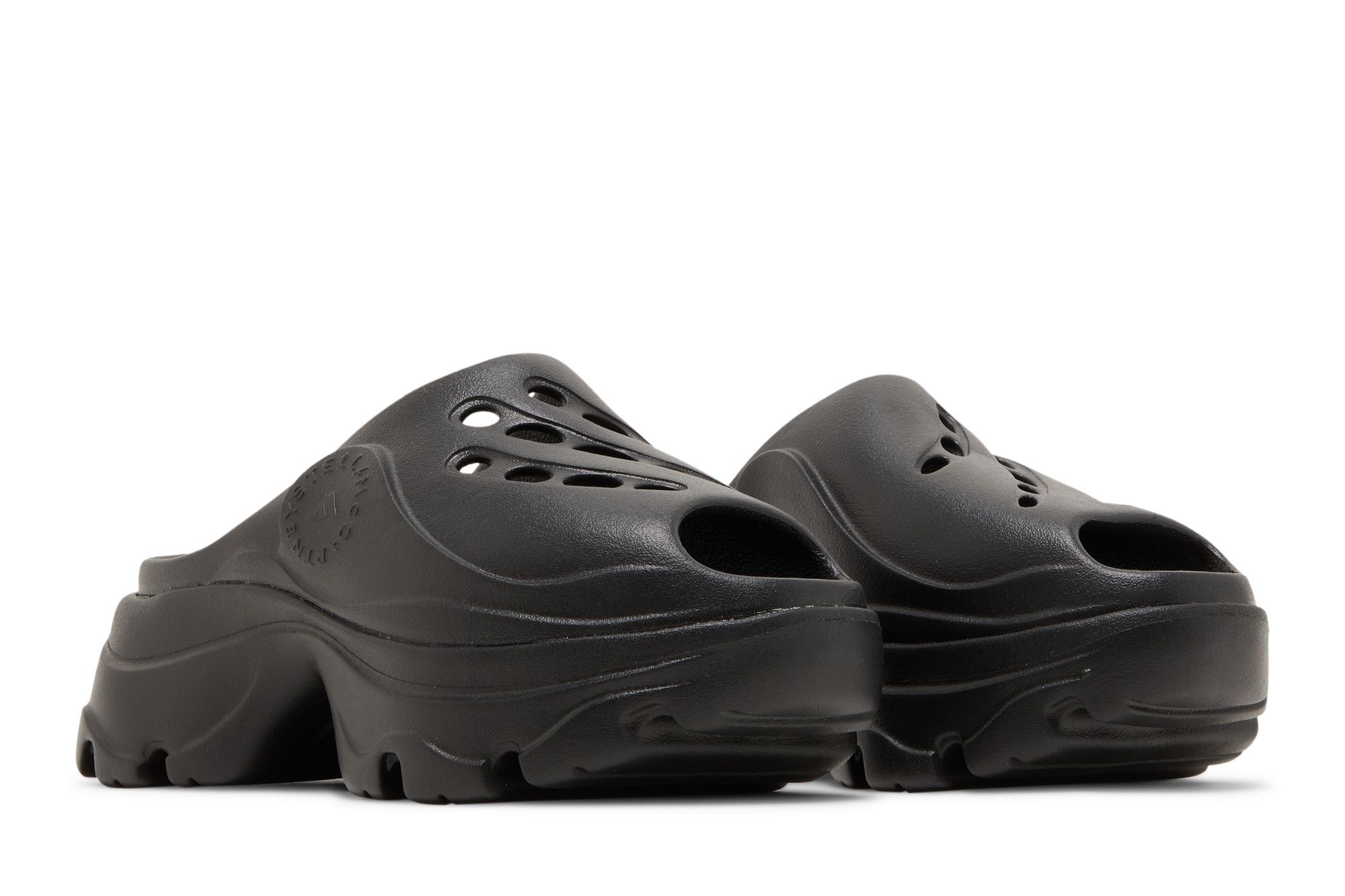 Тапочки жіночі Adidas By Stella Mccartney Clogs Black Gw2050 (GW2050) — фото 9