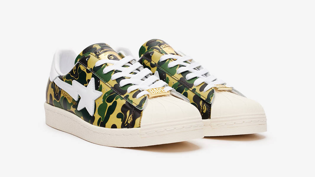 Кросівки Adidas superstar 80s bape — фото 3