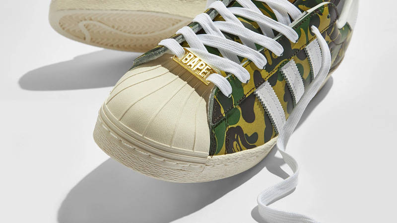 Кросівки Adidas superstar 80s bape — фото 7