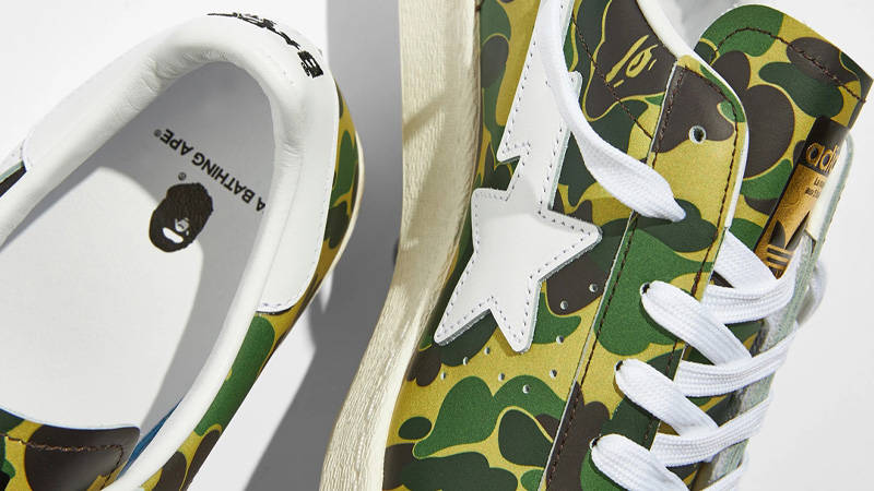 Кросівки Adidas superstar 80s bape — фото 9