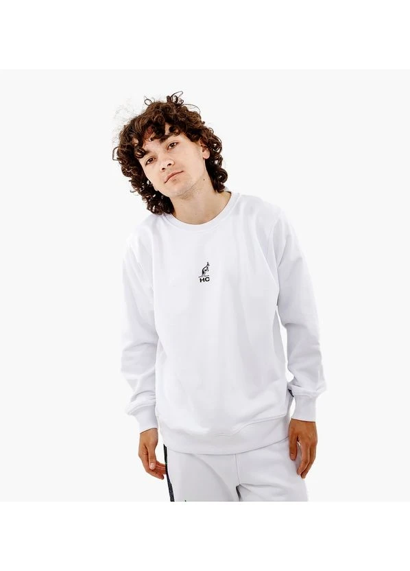 Кофта чоловіча Australian Mixing Chaos Crewneck White (HCUFE0063-002) — фото 2