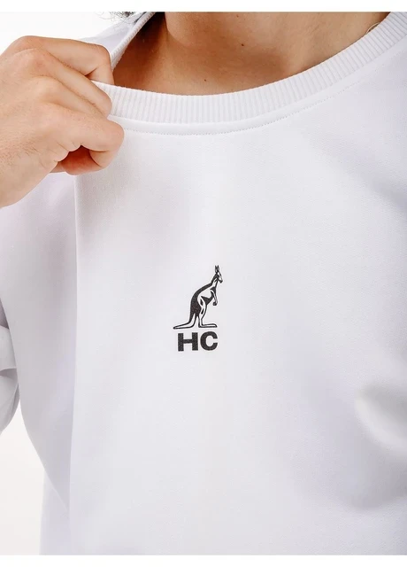 Кофта чоловіча Australian Mixing Chaos Crewneck White (HCUFE0063-002) — фото 4