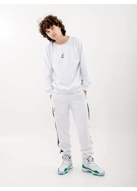 Кофта чоловіча Australian Mixing Chaos Crewneck White (HCUFE0063-002) — фото 5