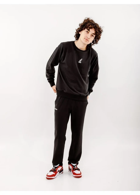 Кофта чоловіча Australian Mixing Chaos Crewneck Black (HCUFE0063-003) — фото 5